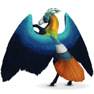 cal nomad pasăre lophos